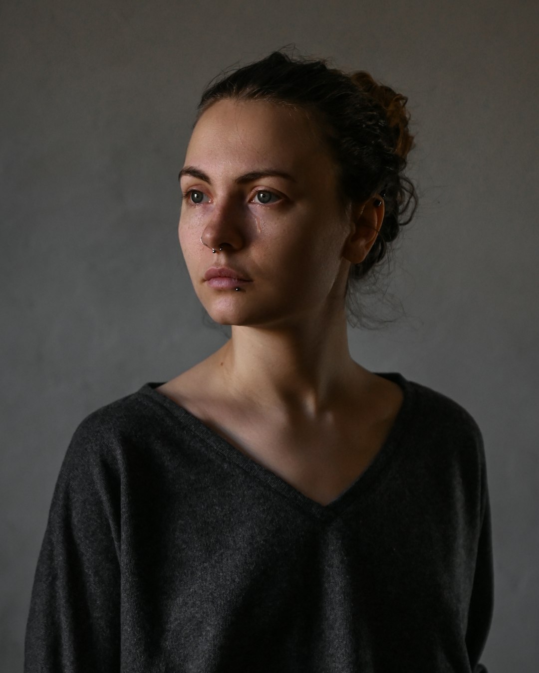 Professional headshot taken in studio